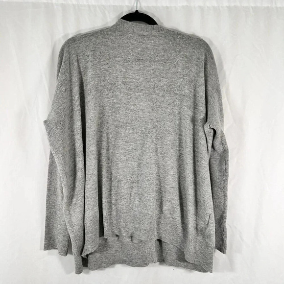 BCBGeneration Cardigan Size Medium Grey Button Up Wool Blend - Picture 10 of 12